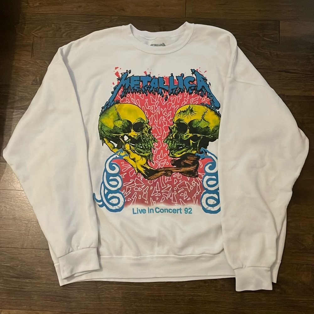 Urban outfitters Metallica oversized sweatshirt